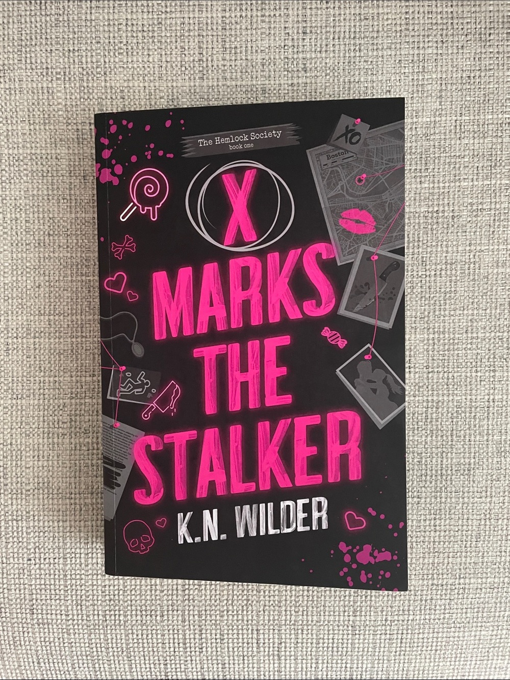 X Marks The Stalker • K.N. Wilder Paperback Book